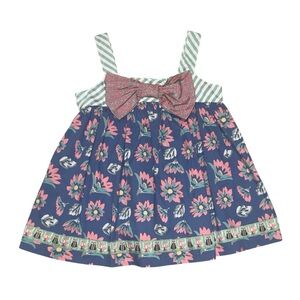 MATILDA JANE Fairy Wand Tunic Shirt EUC Girl Once Upon a Time Bow Owl Top Size 8